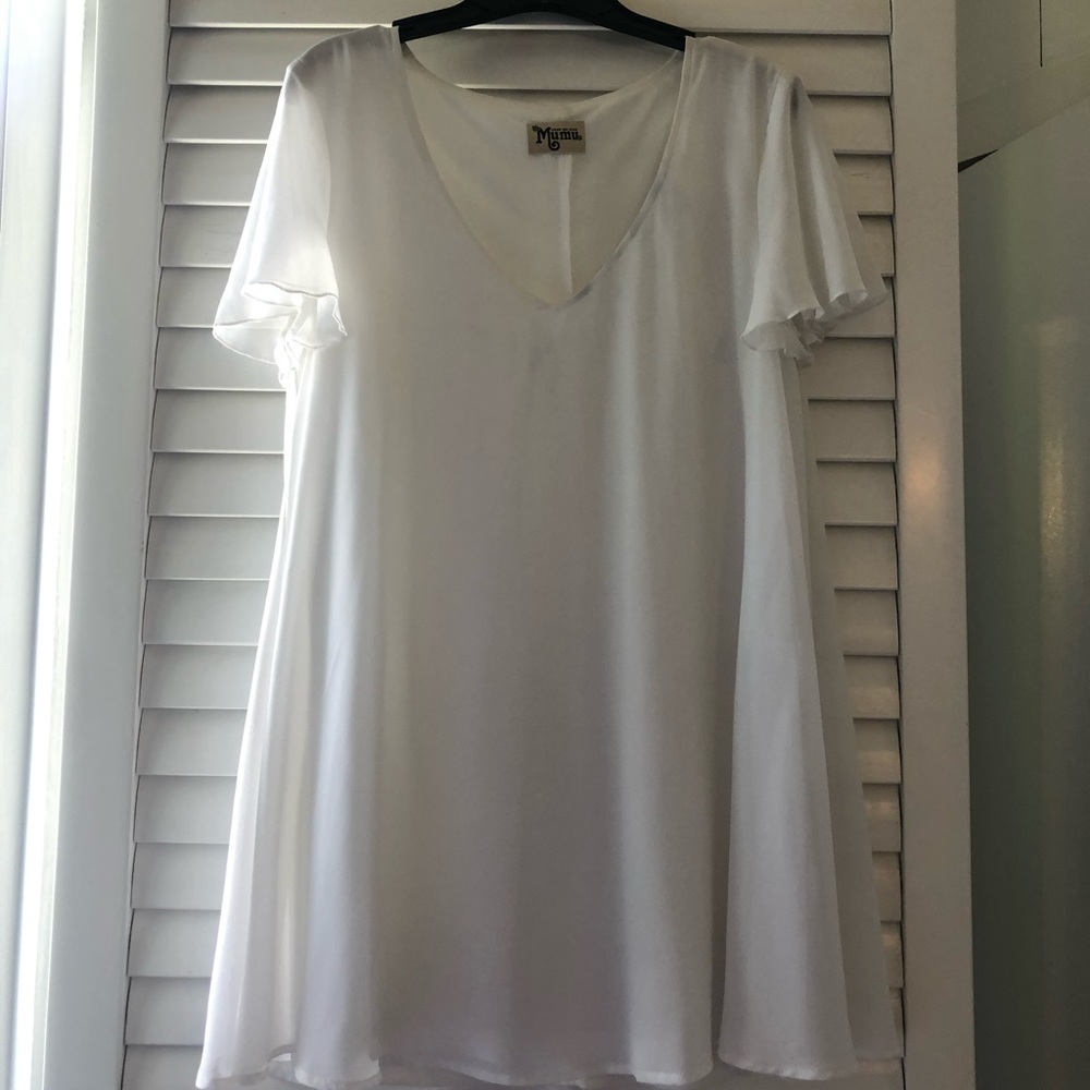Show me your Mumu white dress